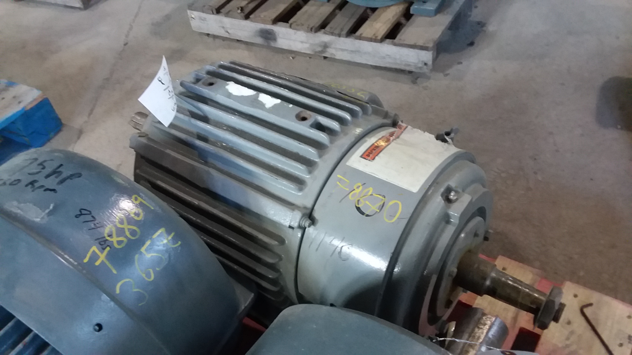 P&H 10 HP 1140 RPM 326X Slip Ring Motors 78870