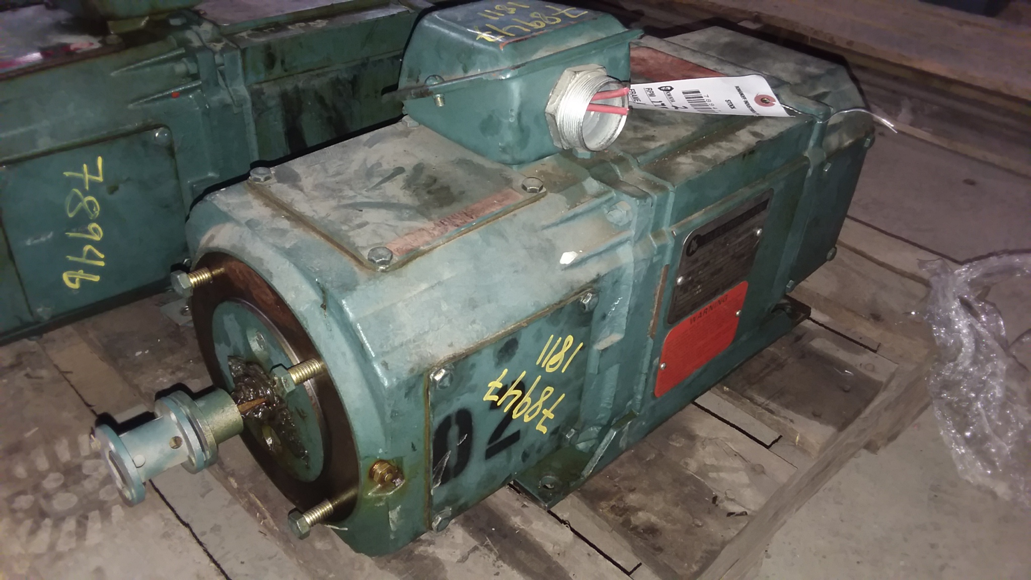 Reliance 2 HP 1750 RPM B1811ATCZ DC Motors 78947