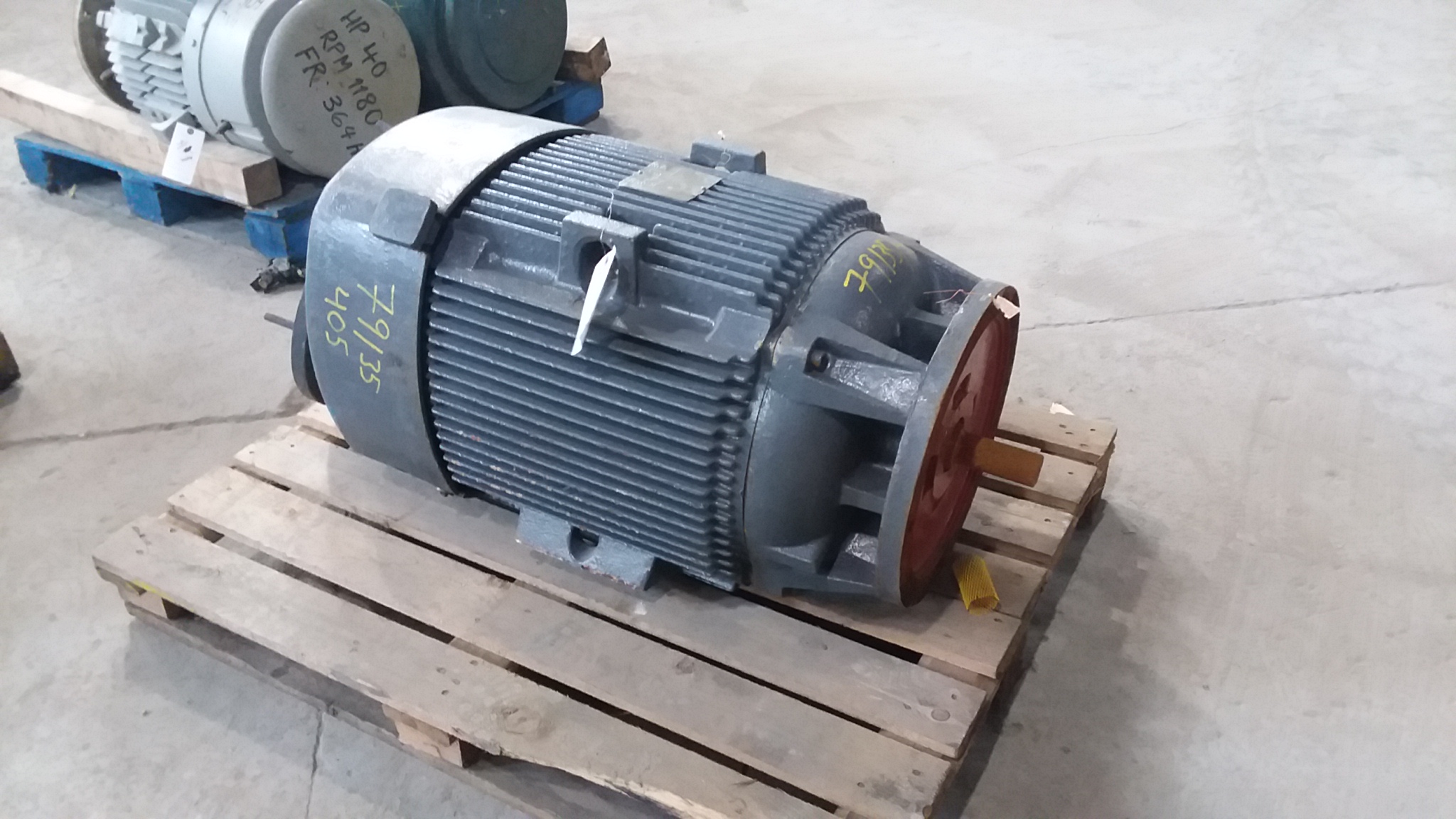 General Electric 75 HP 1185 RPM L405HPZ16 Vertical Motors 79135