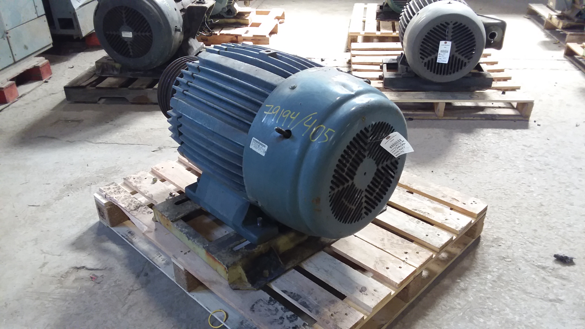 US Electric 75 HP 1780 RPM 405T Multi Speed Motors 79194