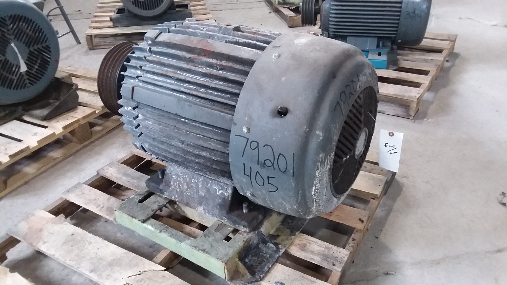 US Electric 75 HP 1780 RPM 405T Multi Speed Motors 79201