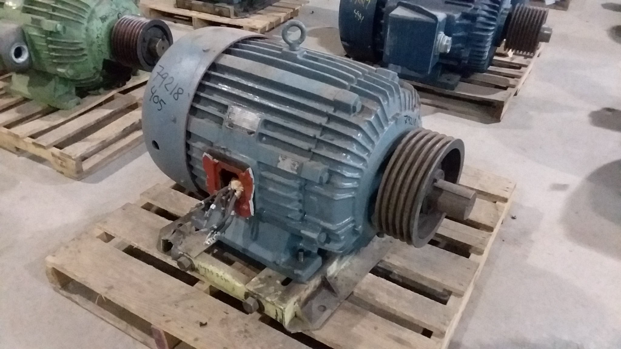 US Electric 75 HP 1780 RPM 405T Multi Speed Motors 79218