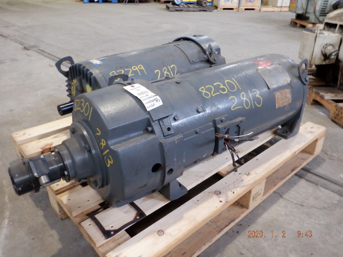 General Electric 15 HP 1750/2400 RPM 2813ATZ DC Motors 82301