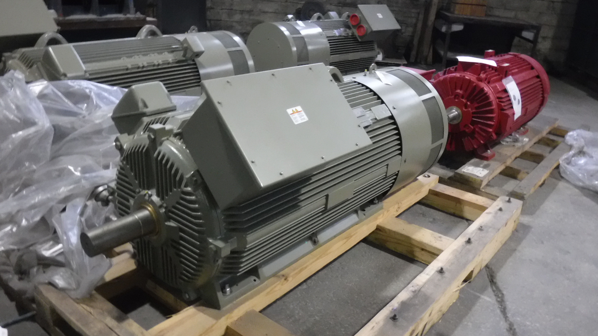 General Electric 450 HP 1200 RPM 5013Z Squirrel Cage Motors 82352
