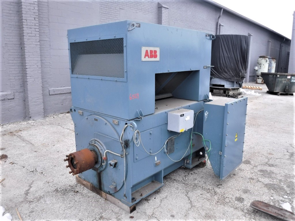 ABB 3500 HP 1800 RPM 500L4W Squirrel Cage Motors 82384