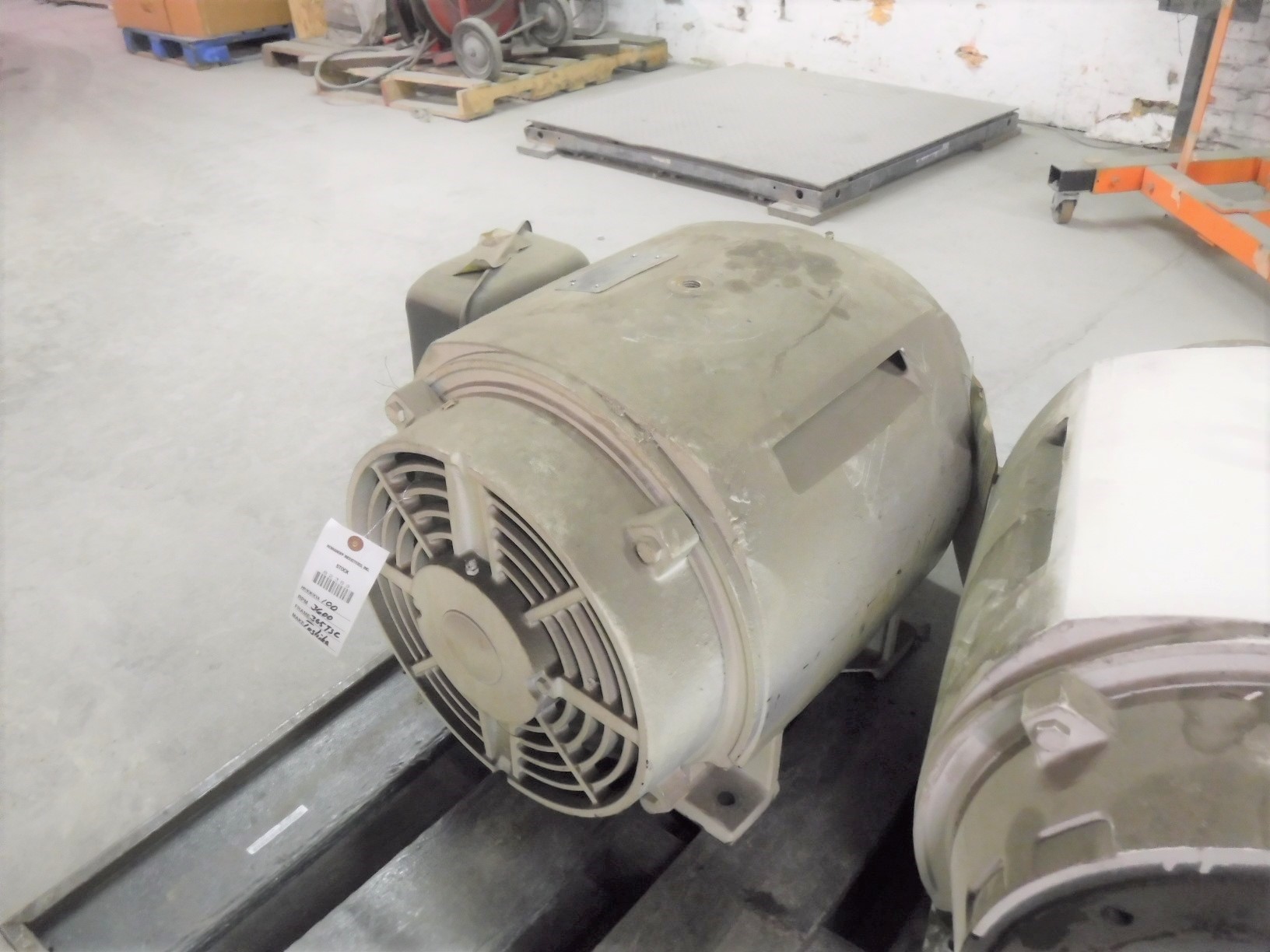 Toshiba 100 HP 3600 RPM 365TSC Squirrel Cage Motors 82389