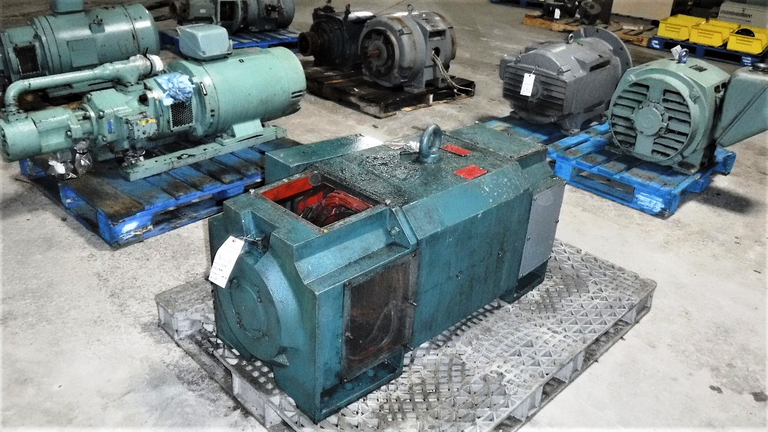 Reliance 300 HP 1750/2000 RPM C4011ATZ DC Motor