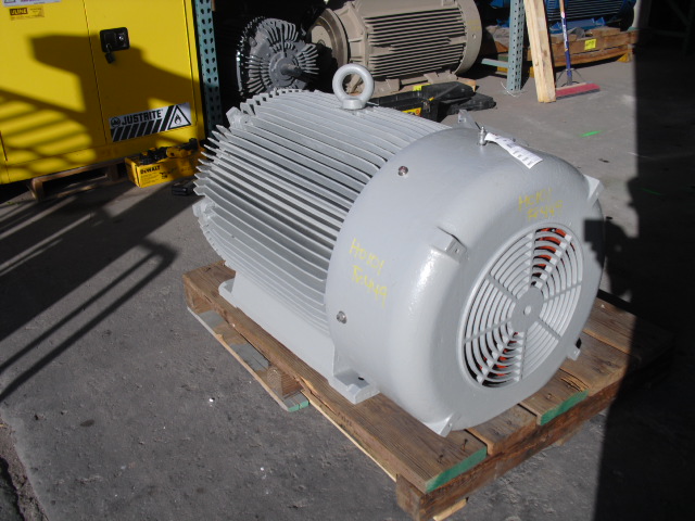 Teco 200 HP 1200 RPM 449TZ Squirrel Cage Motors 82588