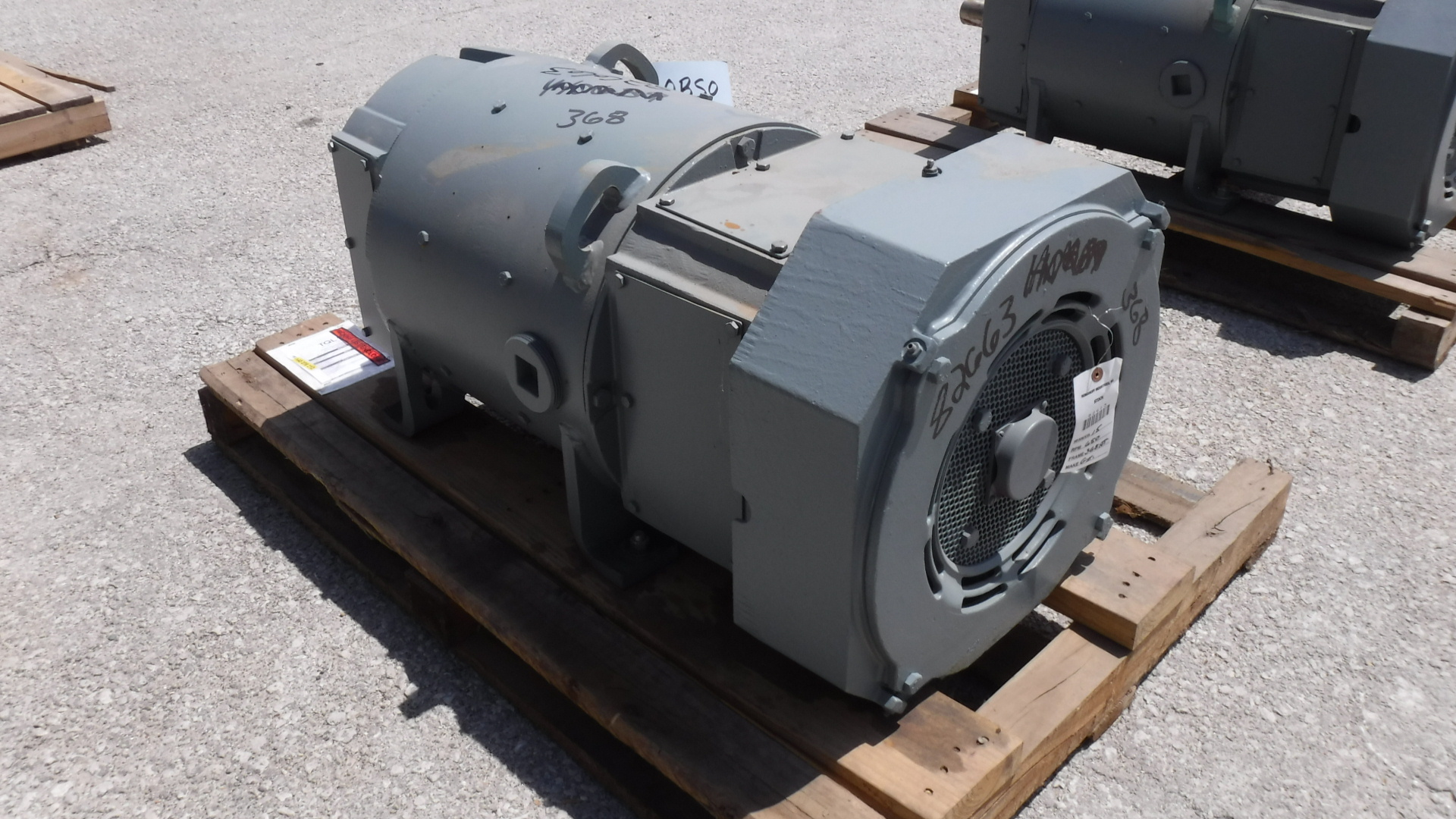 General Electric 15 HP 650/1600 RPM 368AT DC Motors 82663