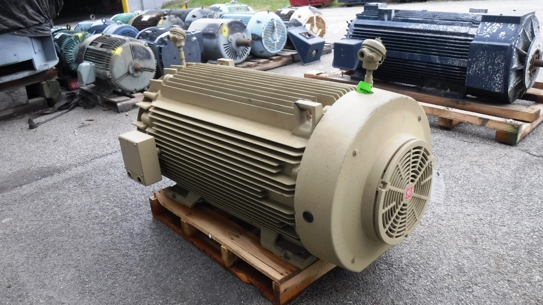 General Electric 300 HP 1200 RPM 5011LL Squirrel Cage Motors 82701