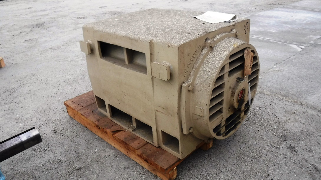 General Electric 200 HP 900 RPM 509L Squirrel Cage Motors 82748
