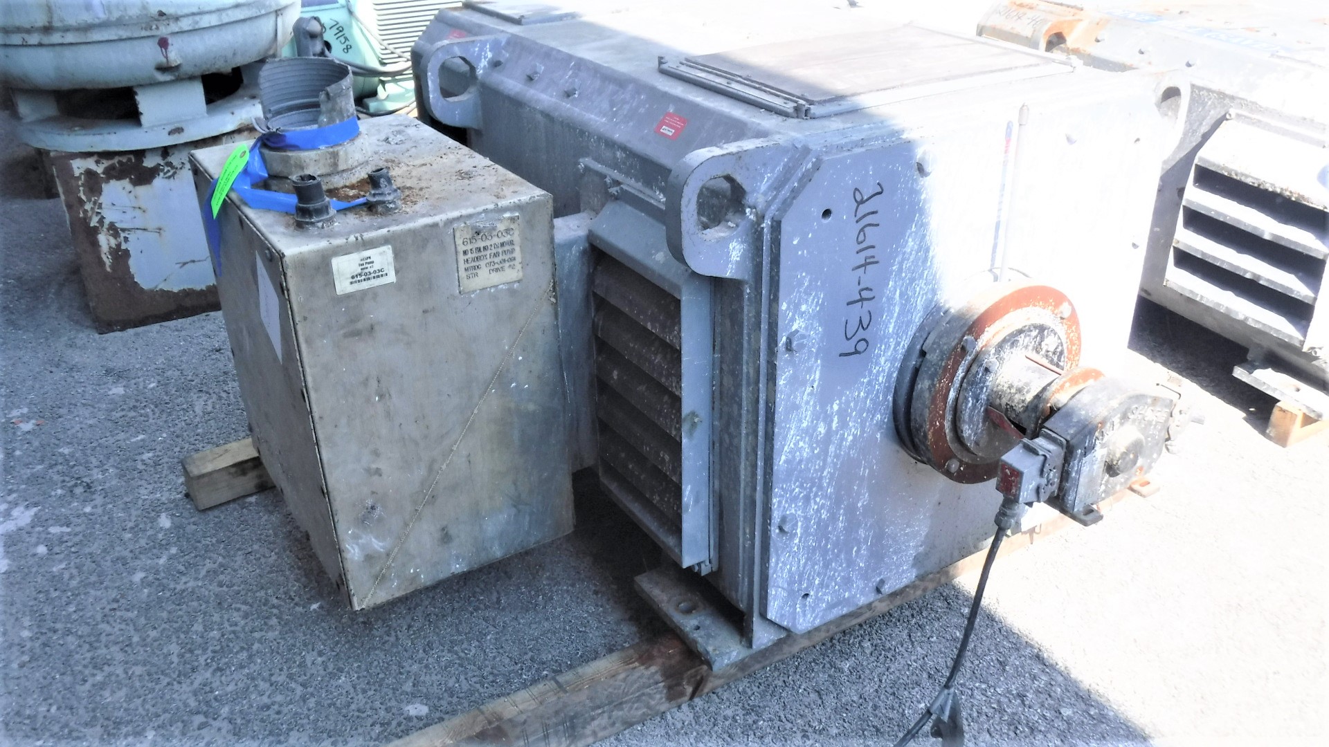 General Electric 400 HP 650/1400 RPM 4460 DC Motors 82934