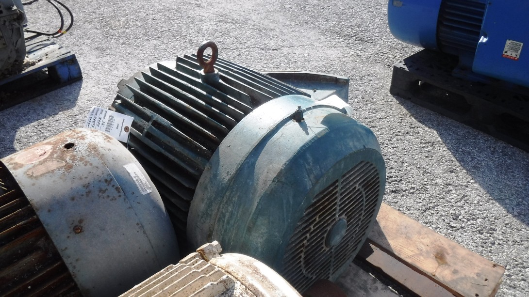 Reliance 75 HP 3600 RPM 365TS Squirrel Cage Motors 83035