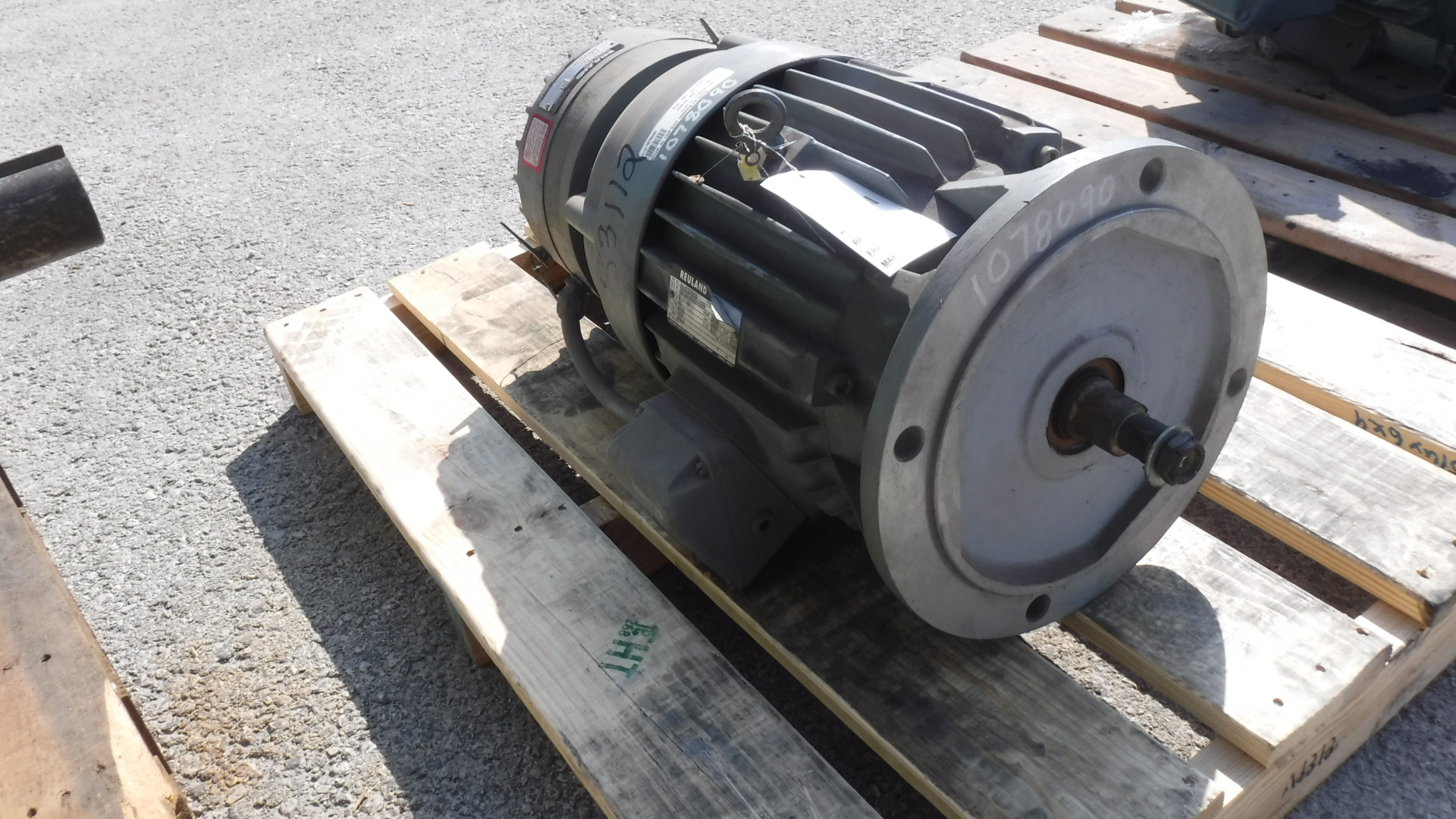 Reuland 15 HP 1800 RPM 254TDZ Brake Motors 83112