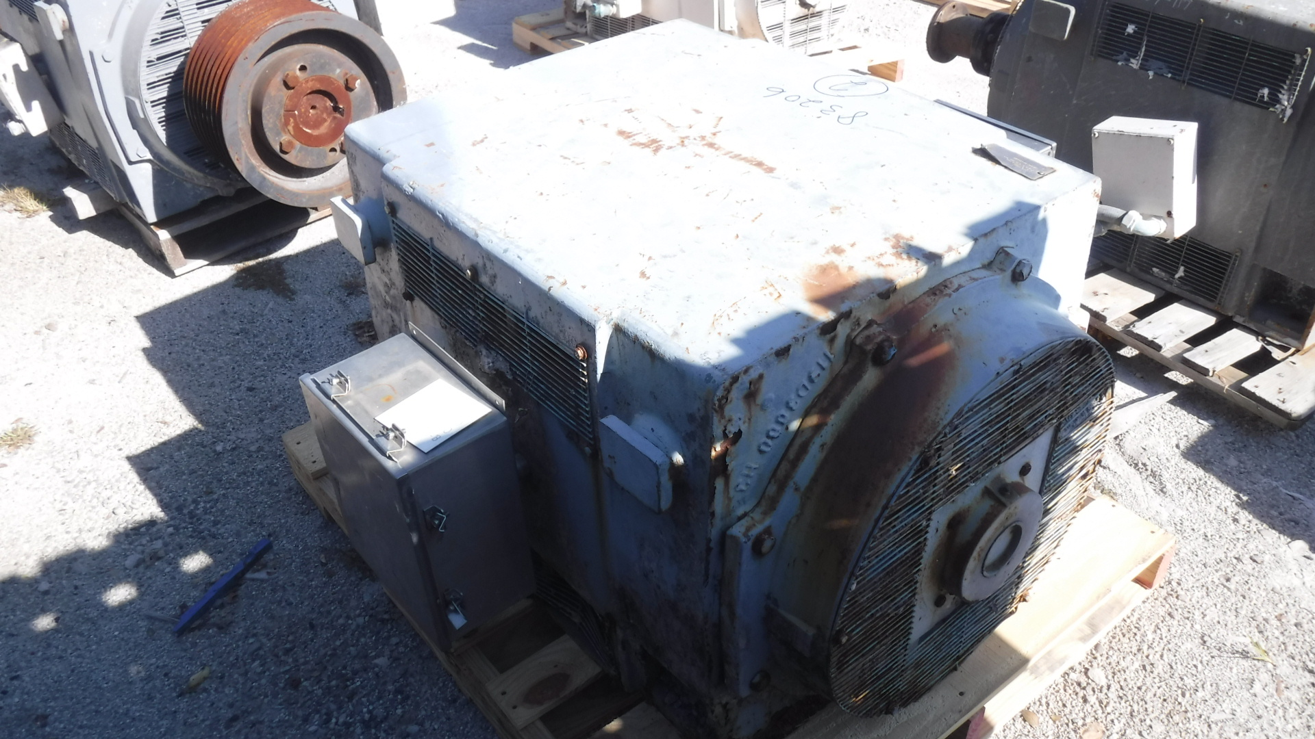 General Electric 250 HP 1800 RPM 509LL Squirrel Cage Motors 83206