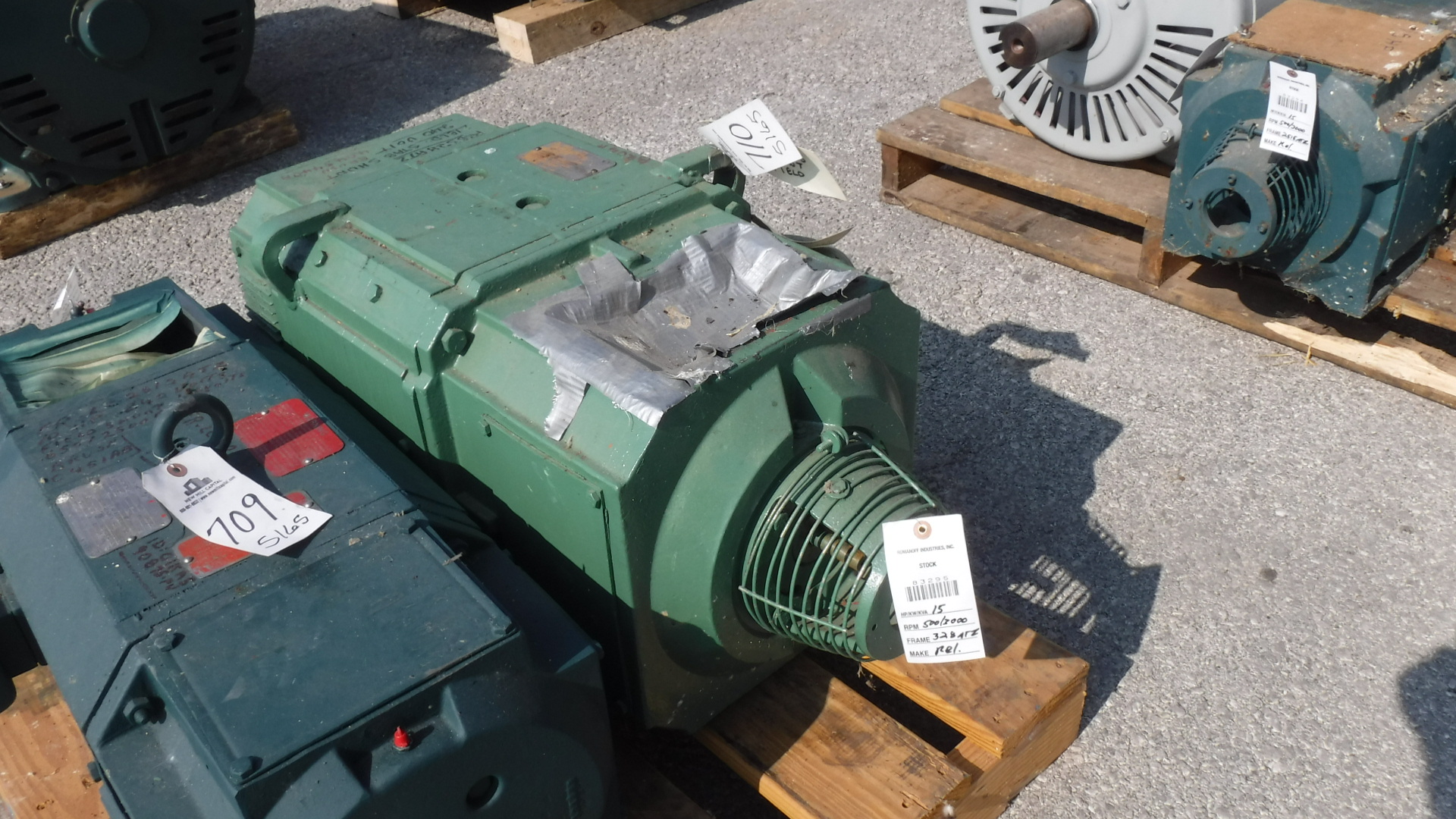 Reliance 15 HP 500/3000 RPM B328ATZ DC Motors 83295