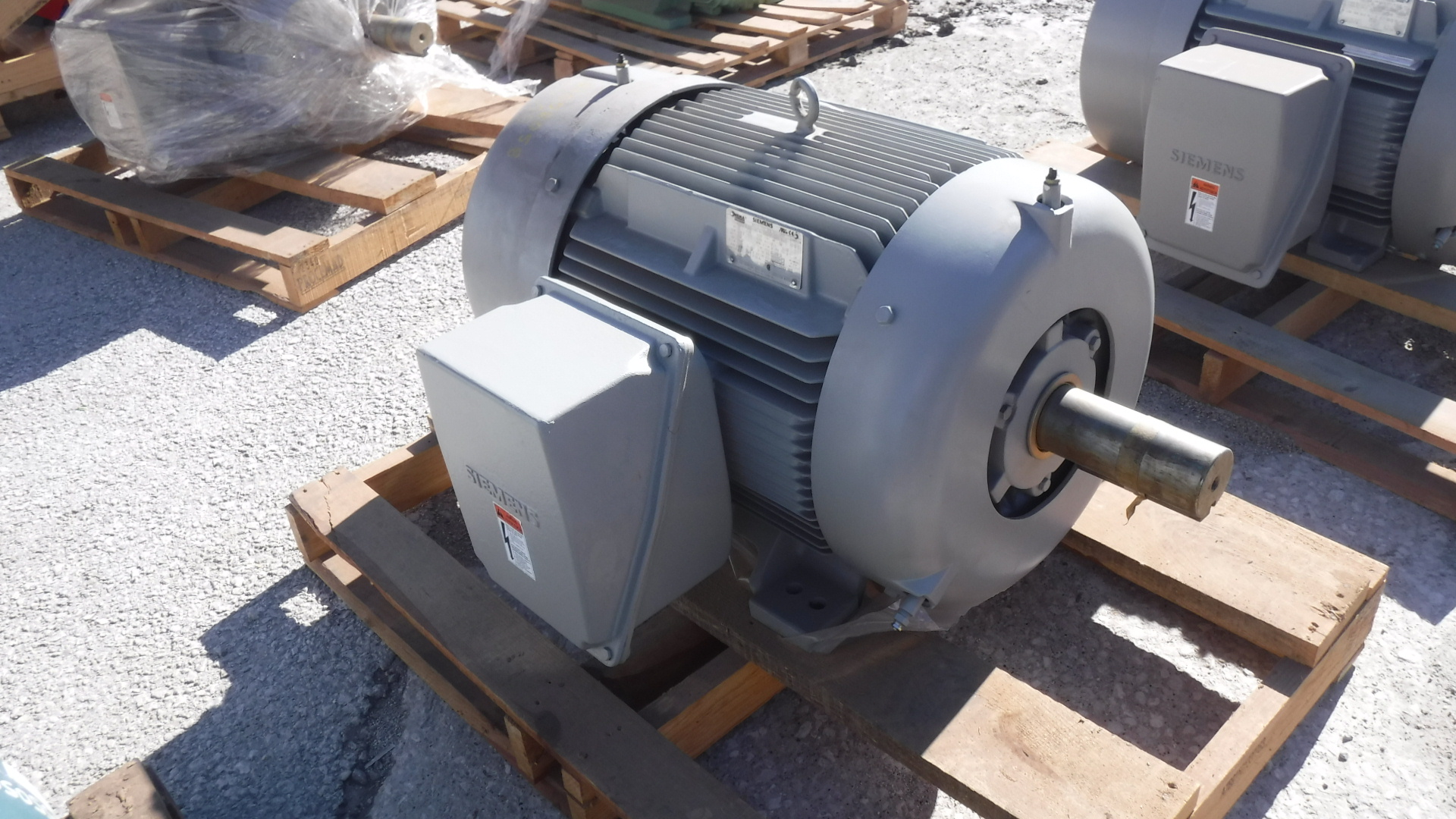 Siemens 75 HP 1200 RPM 405T Squirrel Cage Motors 83353
