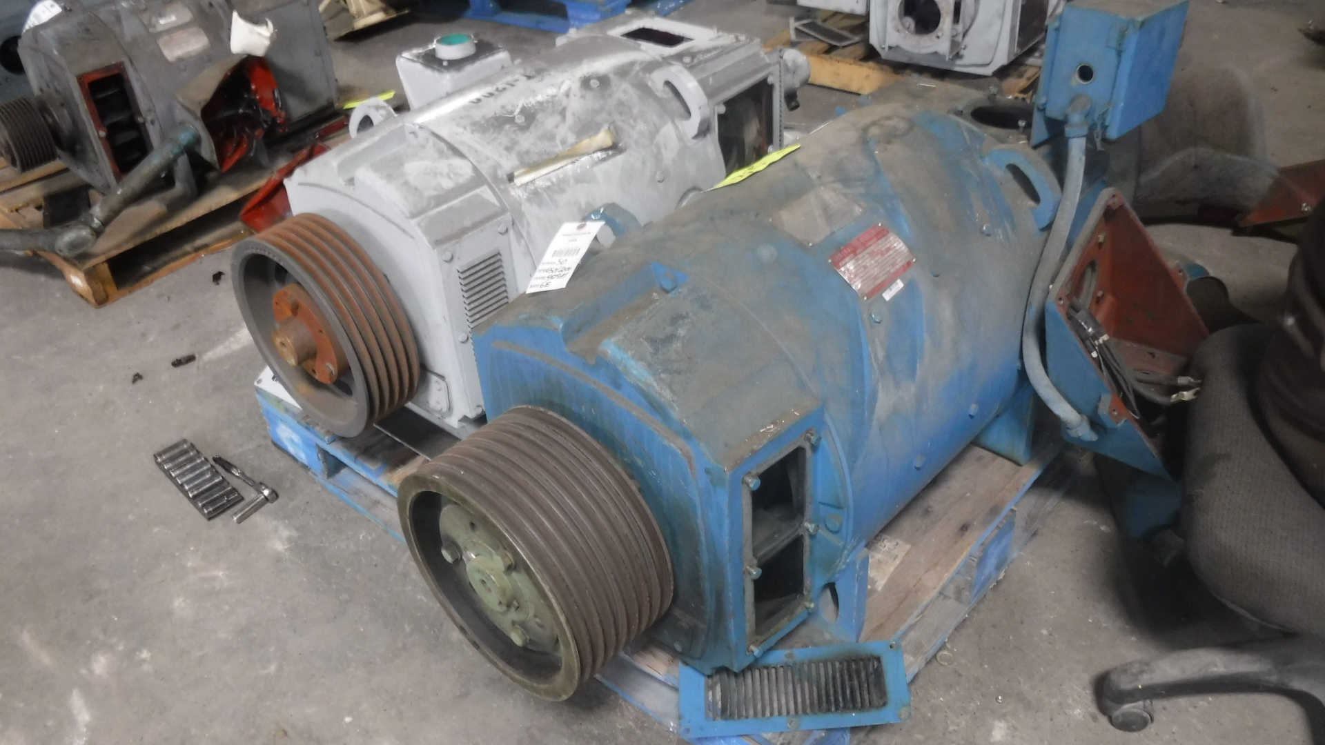 General Electric 50 HP 650/2100 RPM 409AT DC Motors 83464