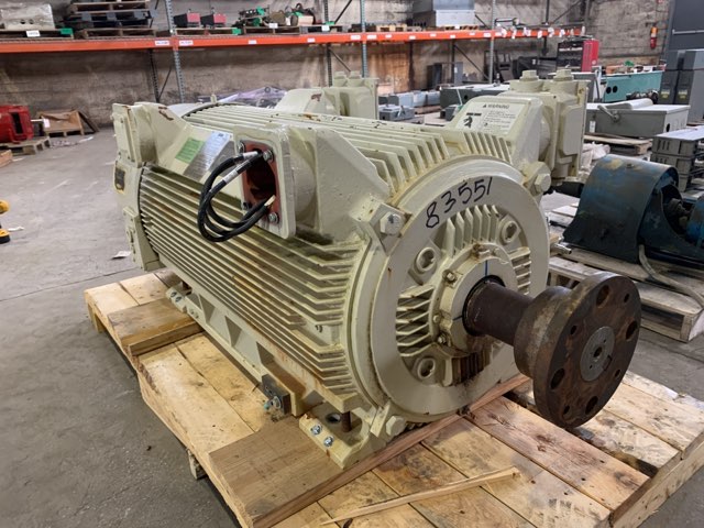 Siemens 200 HP 900 RPM 5011 Squirrel Cage Motors 83551