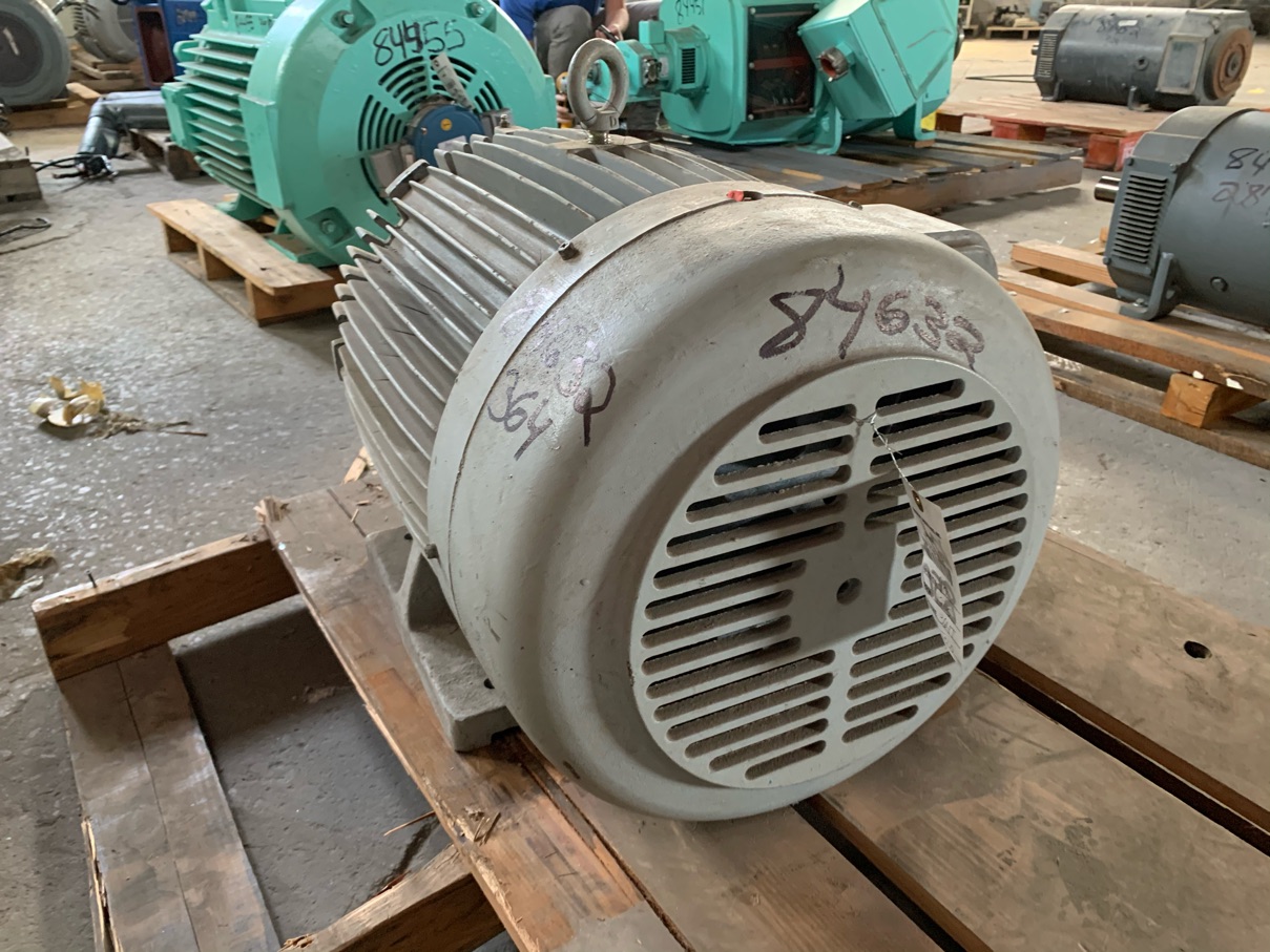 Teco 40 HP 1200 RPM 364T Squirrel Cage Motors 84632