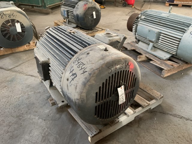 Toshiba 150 HP 1200 RPM 447TZ Squirrel Cage Motors 84844