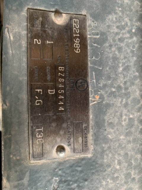 Reliance 300 HP 1800 RPM 449T Squirrel Cage Motors 84884