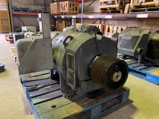 General Electric 300 HP 1750/1900 RPM 506AY DC Motors 84933