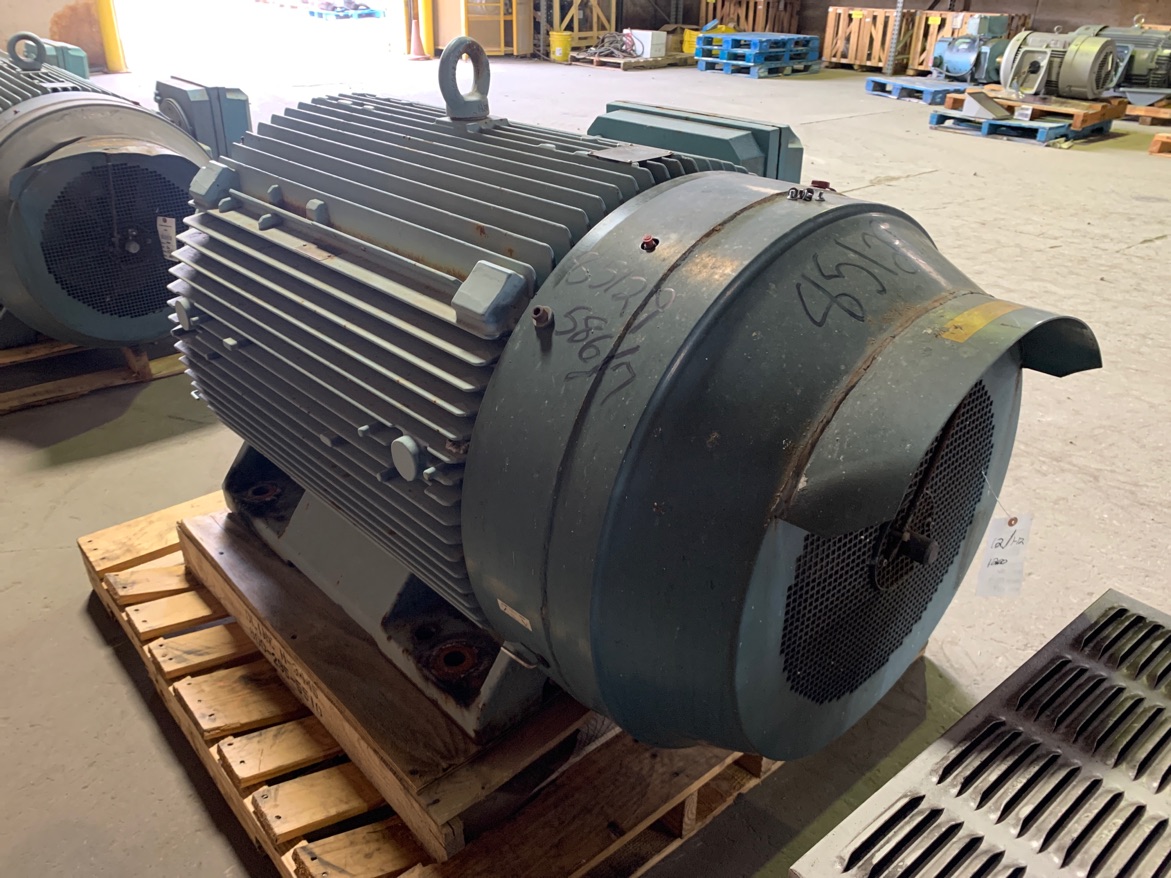 ABB 600 HP 1800 RPM 586/7 Squirrel Cage Motors 85129
