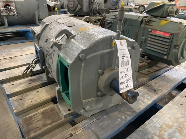 General Electric 5 HP 1750/2300 RPM 218AT DC Motors 85419