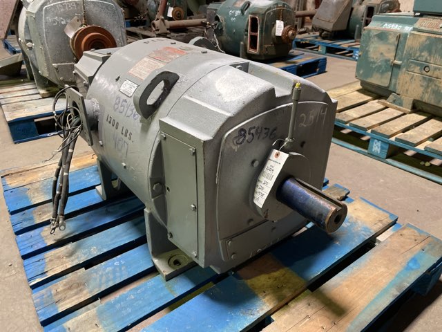 General Electric 100 HP 1150/2000 RPM 407AT DC Motors 85436