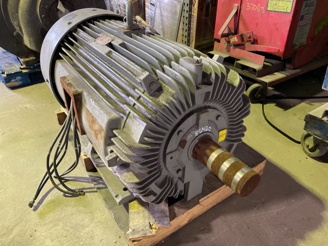 Teco Westinghouse 250 HP 1200 RPM 449T Squirrel Cage Motors 86420