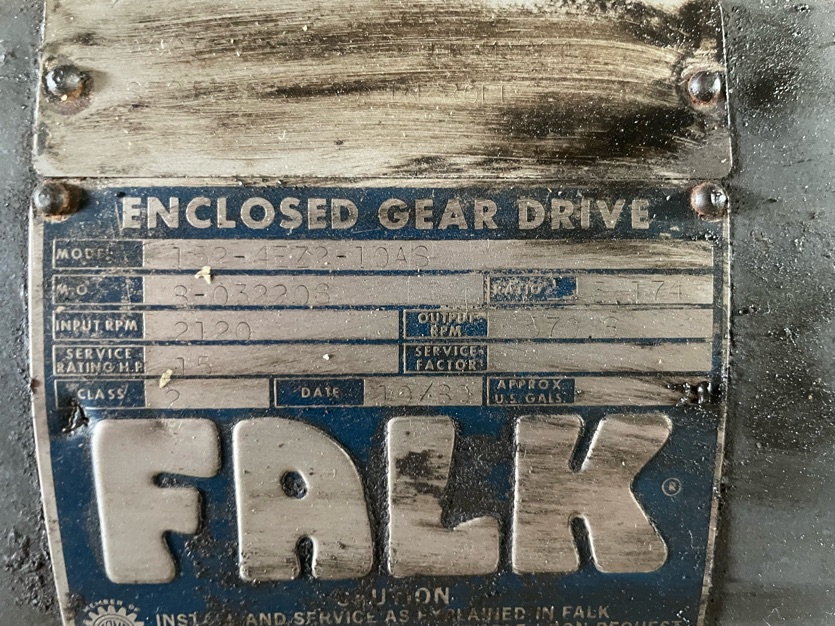 Falk 15 HP Gear Reducers 86744