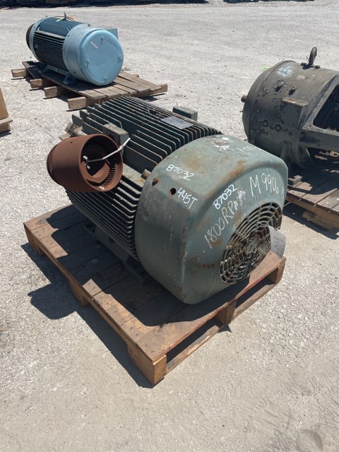 General Electric 150 HP 1800 RPM 445T Squirrel Cage Motors 87032