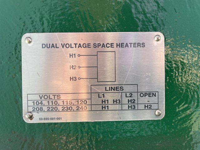 Siemens 1500 HP 1800 RPM 5812S Squirrel Cage Motors 87176