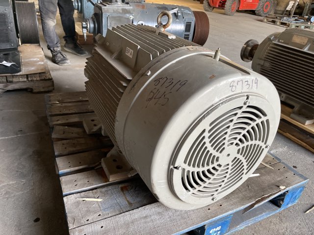 Siemens 125 HP 1200 RPM 445T Squirrel Cage Motors 87319