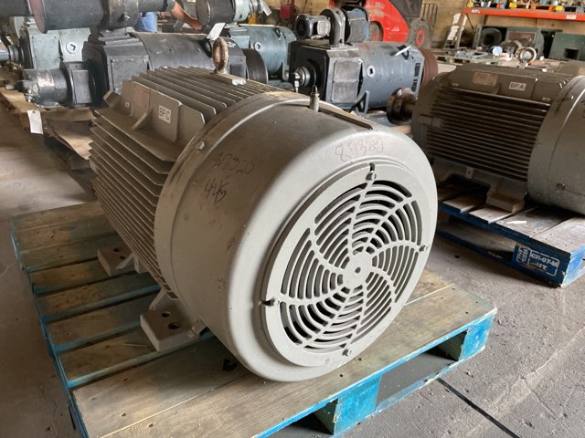 Siemens 125 HP 1200 RPM 445T Squirrel Cage Motors 87320