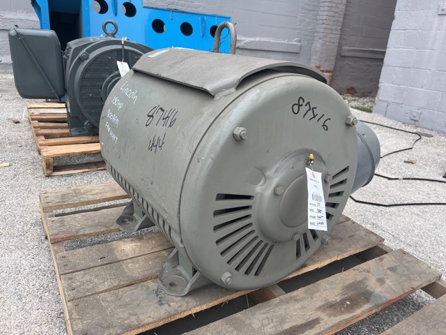 Lincoln 150 HP 1800 RPM 444TS Squirrel Cage Motors 87416