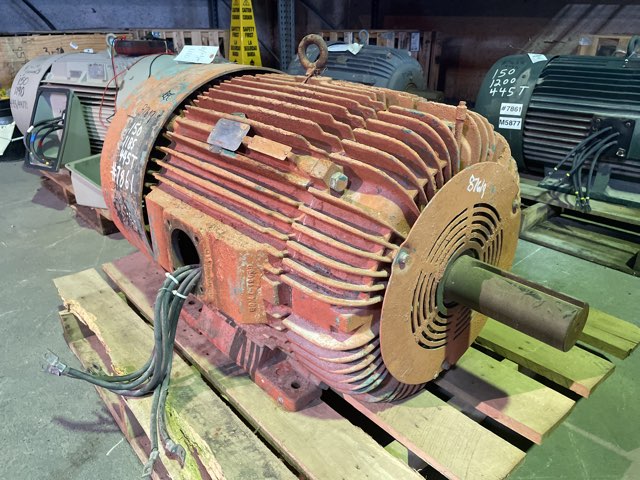 Reliance 150 HP 1200 RPM 445T Squirrel Cage Motors 87619