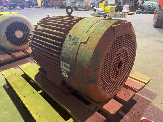 Reliance 150 HP 1200 RPM 445T Squirrel Cage Motors 87619