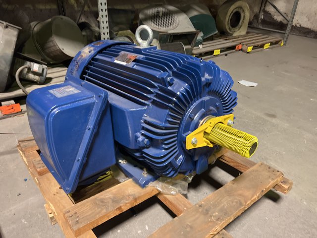 Teco Westinghouse 200 HP 1800 RPM 447T Squirrel Cage Motors 87629
