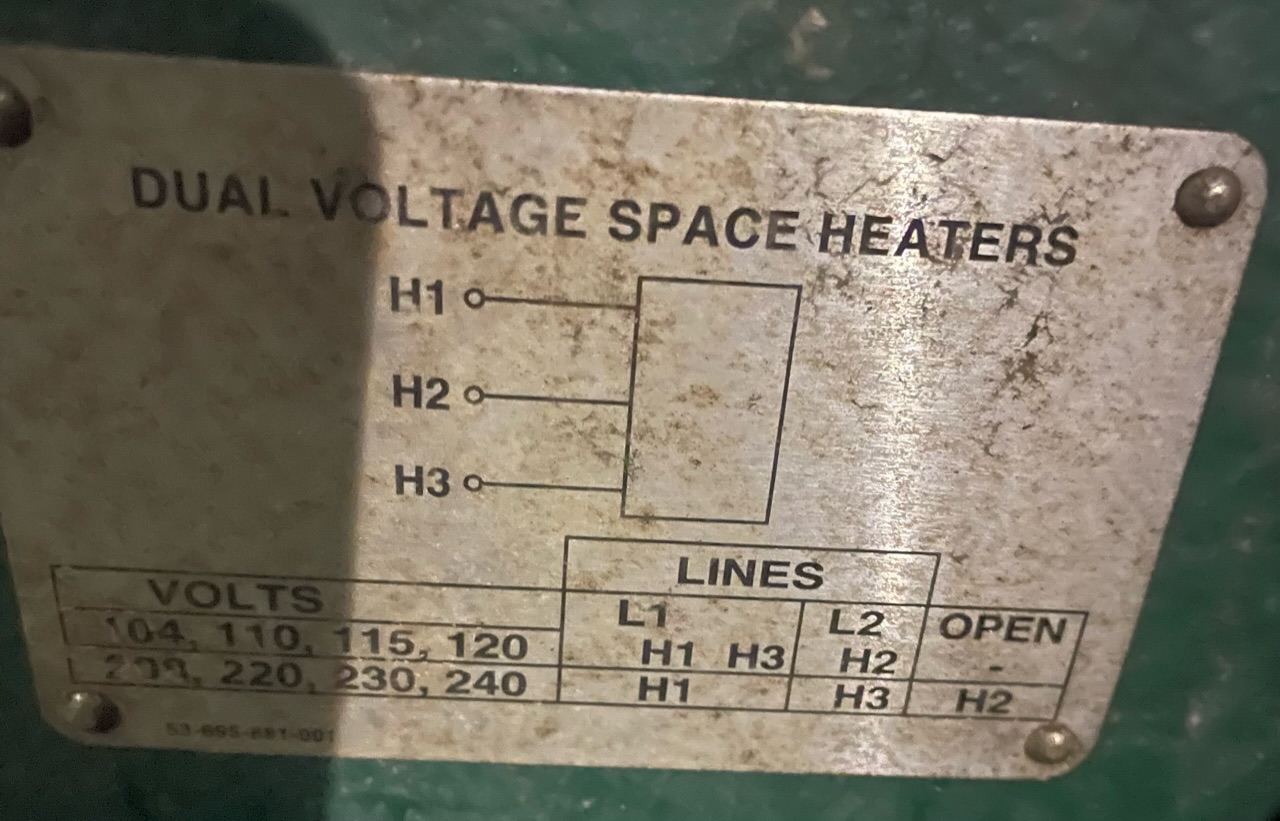 Siemens 1750 HP 1800 RPM 6811 Squirrel Cage Motors 87643