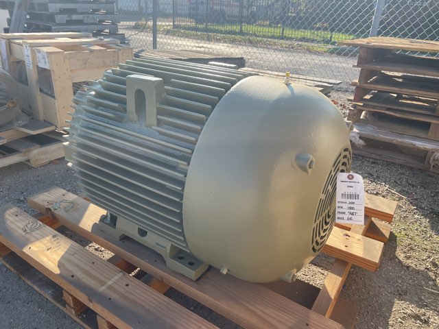 General Electric 100 HP 1800 RPM 405T Squirrel Cage Motors 87710