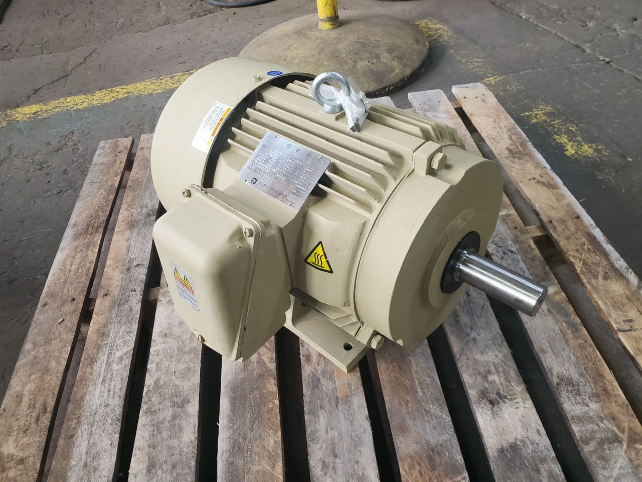 General Electric 15 HP 1800 RPM 254T Squirrel Cage Motors 87857