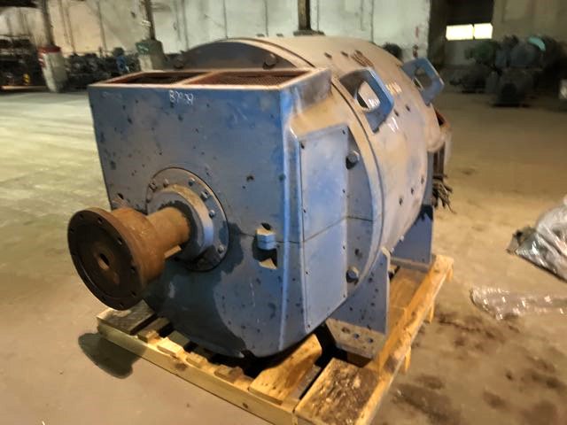 General Electric 700 HP 650/1200 RPM 7662 DC Motors 87929