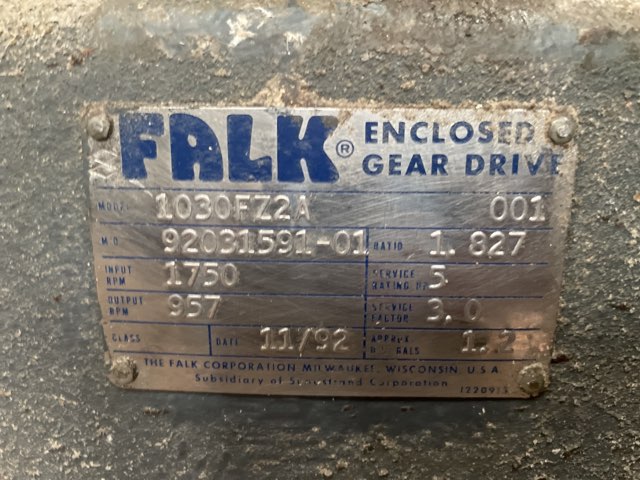 Falk 5 HP Gear Reducers 88420