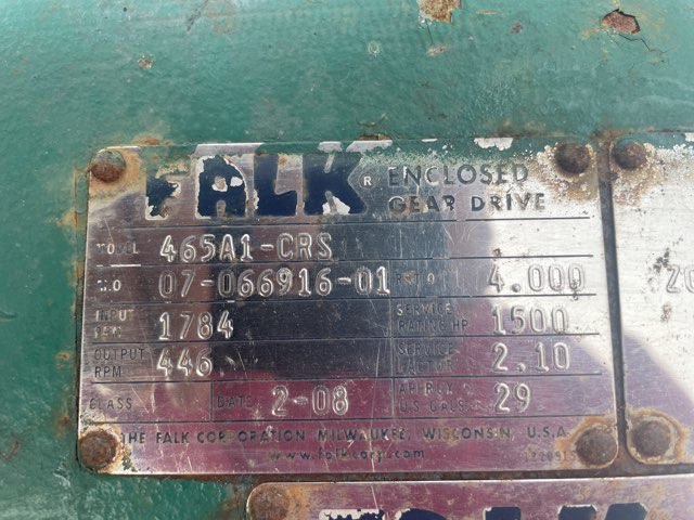 Falk 1500 HP Gear Reducers 88548