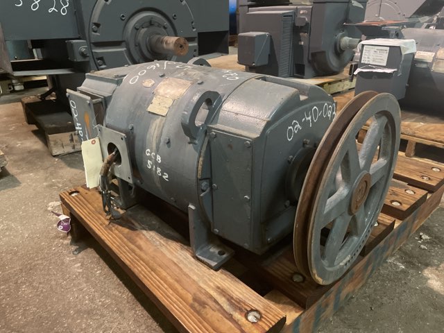 General Electric 25 HP 650/1600 RPM 368AT DC Motors 89277