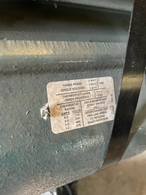 Baldor-Reliance 30 HP 3600 RPM 286TS Squirrel Cage Motors 89382