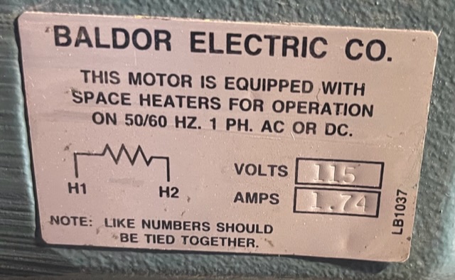 Baldor-Reliance 30 HP 3600 RPM 286TS Squirrel Cage Motors 89383