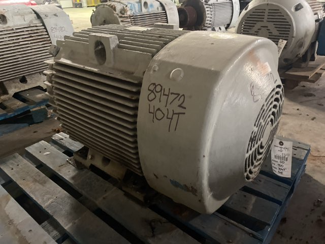 General Electric 50 HP 900 RPM 404T Squirrel Cage Motors 89472